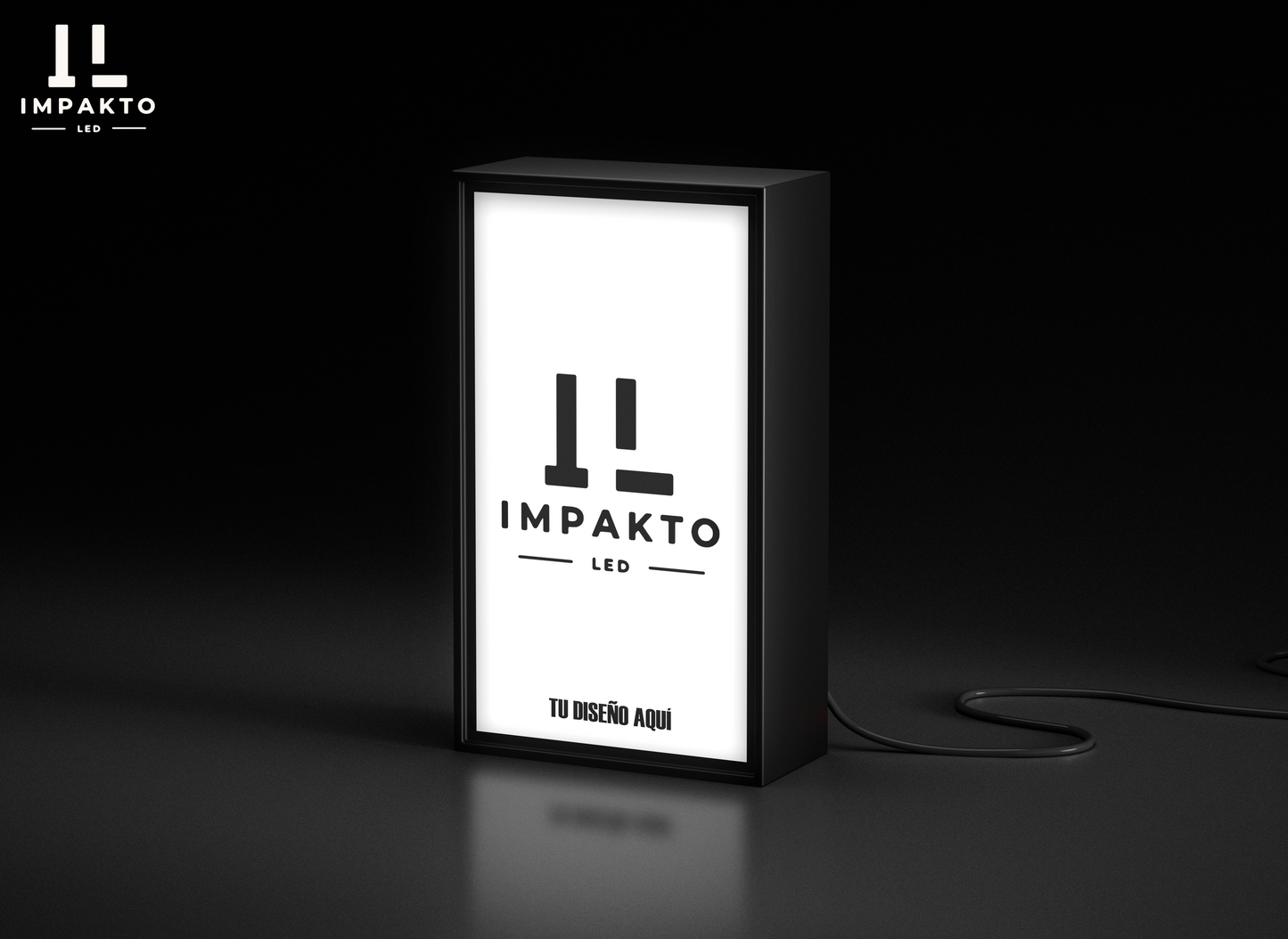 Caja De Luz Acrílica