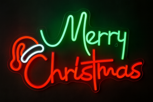 LETRERO MERRY CHRISTMAS