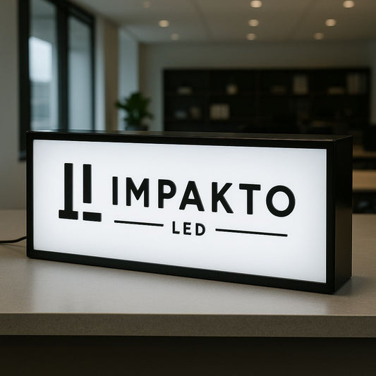 Caja De Luz Acrílica