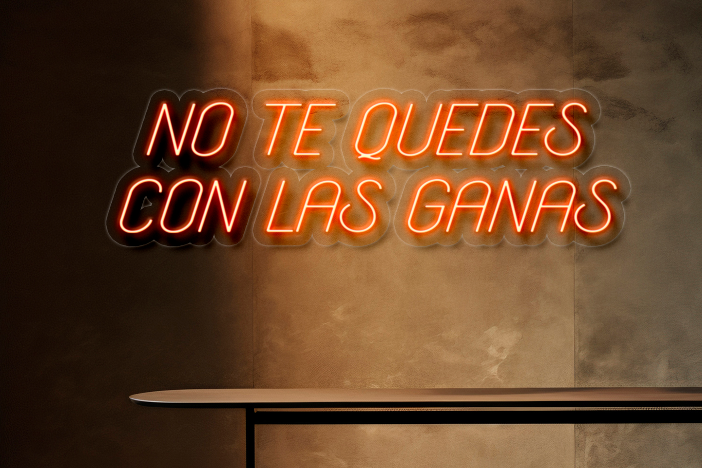 "No te quedes con las ganas"