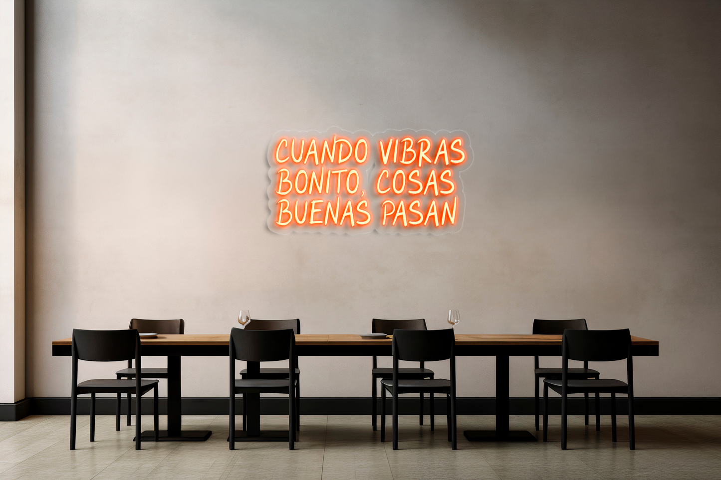 "Cuando vibras bonito, cosas buenas pasan"